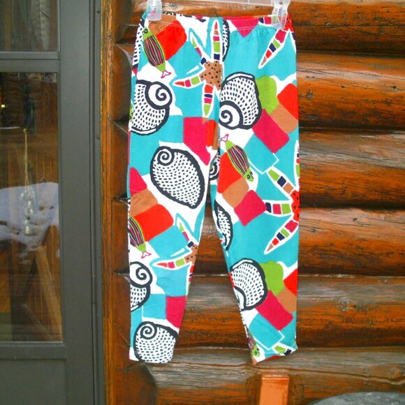 Vintage Passports of Pier 1 Imports Cotton Tropical Beach Pants Size M? - Picture 1 of 2